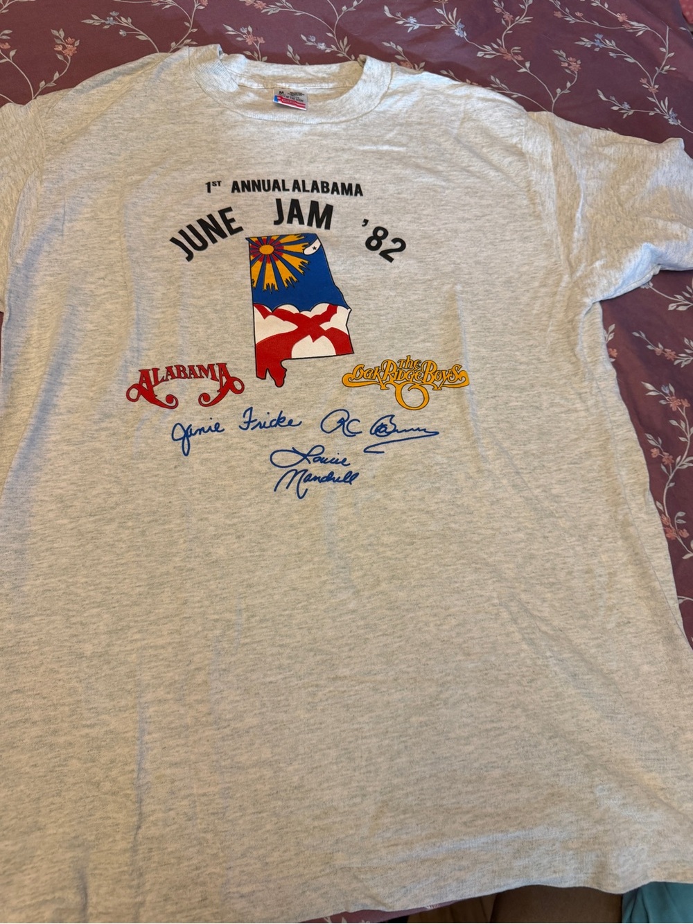 June Jam 1982 replica tshirt